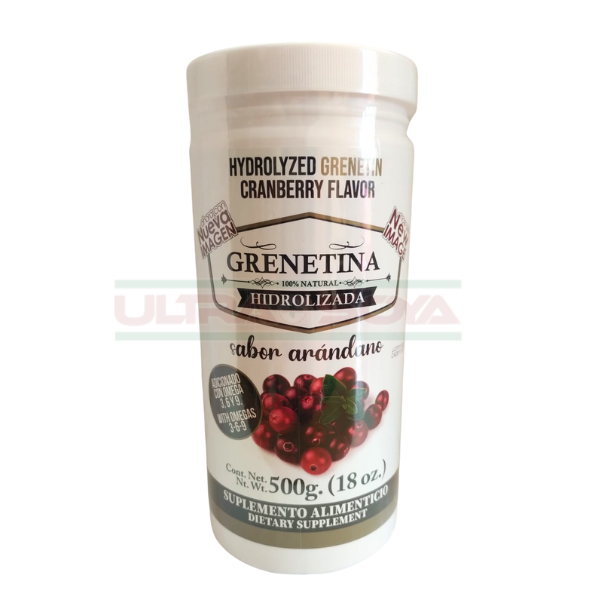 GRENETINA HIDROLIZADO ARANDANO C/500 GRS